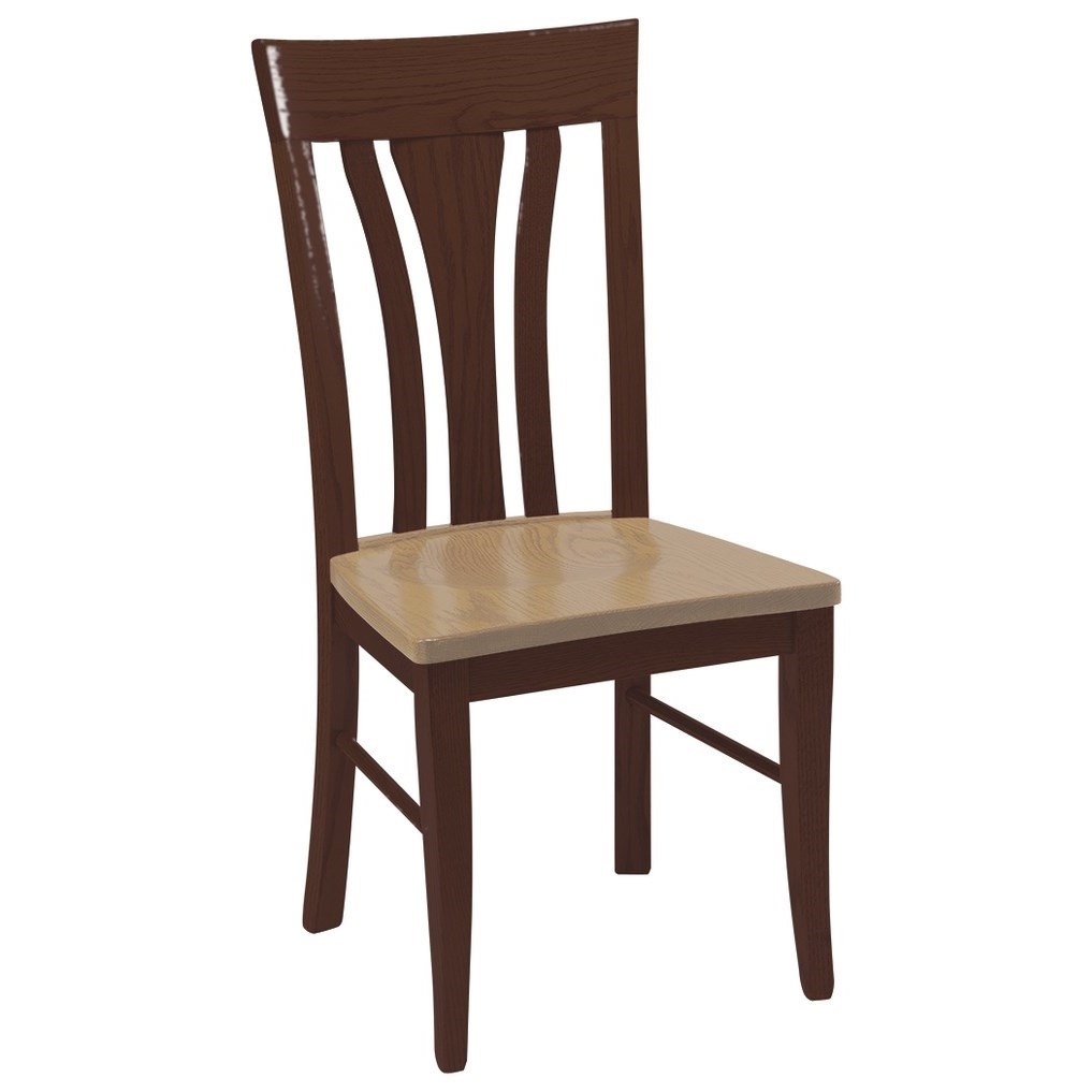 Daniels Amish Chairs and Barstools Tulip Counter Height Side Chair with